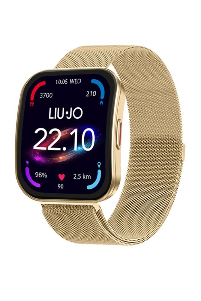 Liu Jo Smartwatch damski CURVED złoty SWLJ218