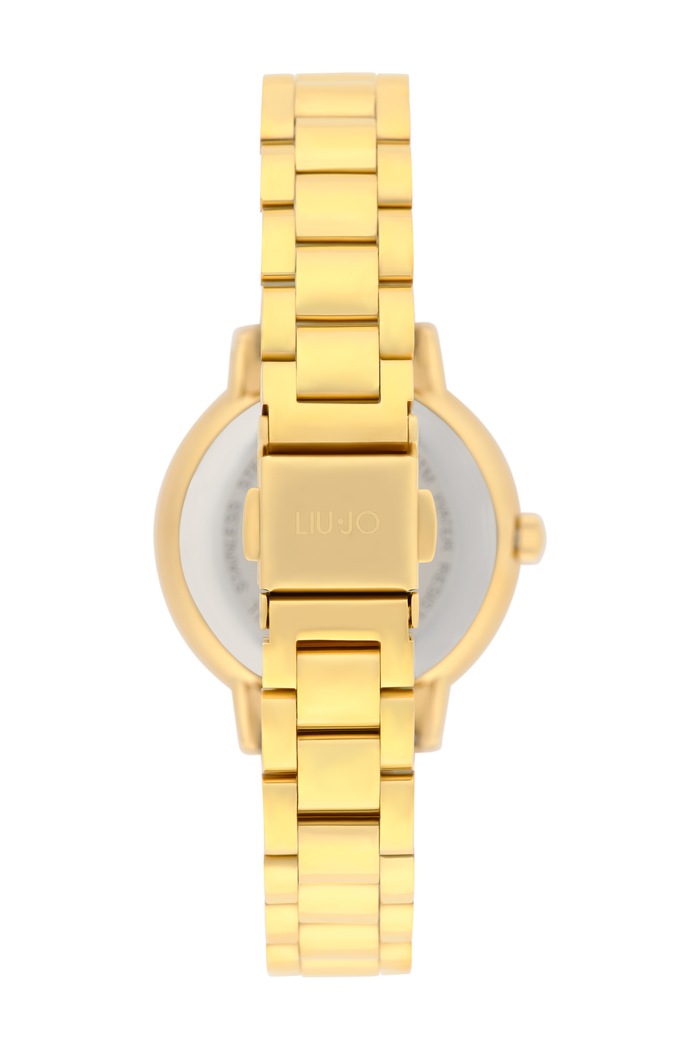 Liu Jo Zestaw zegarek i bransoletka damski COUPLE ESSENCE TLJ2518 złoty AW26