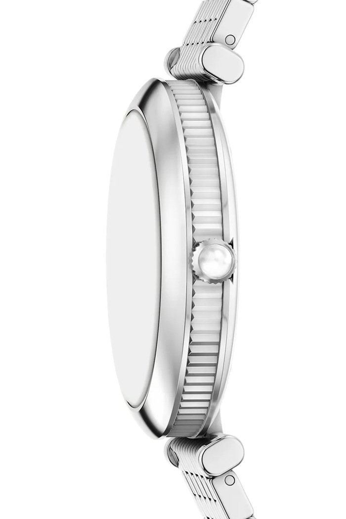 Akcesoria Emporio Armani Zegarek damski New T-Bar AR11807 srebrny