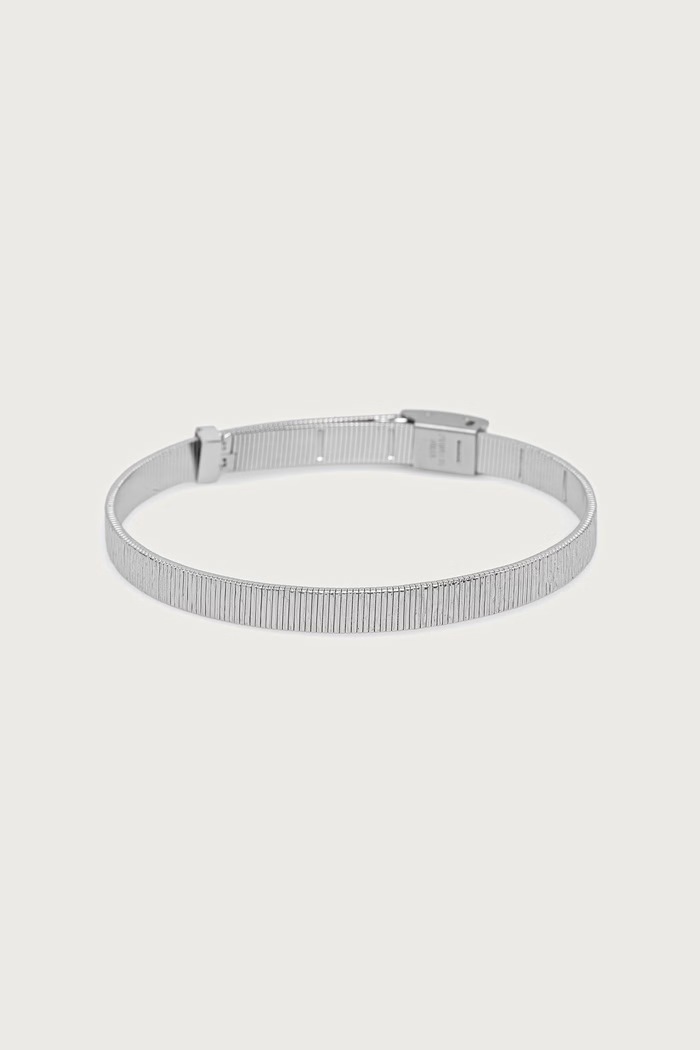 Calvin Klein Bransoletka Sophisticated Texture srebrny 35001009