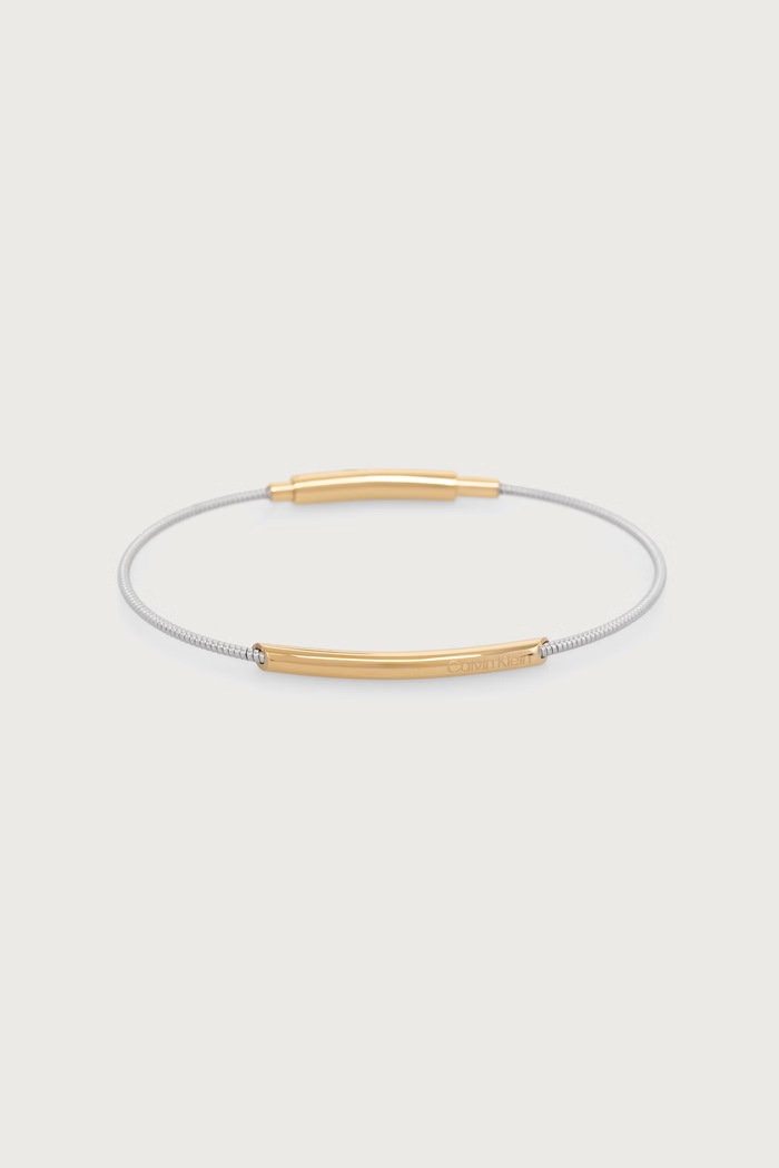 Calvin Klein Bransoletka CK Structured srebrny 35000986