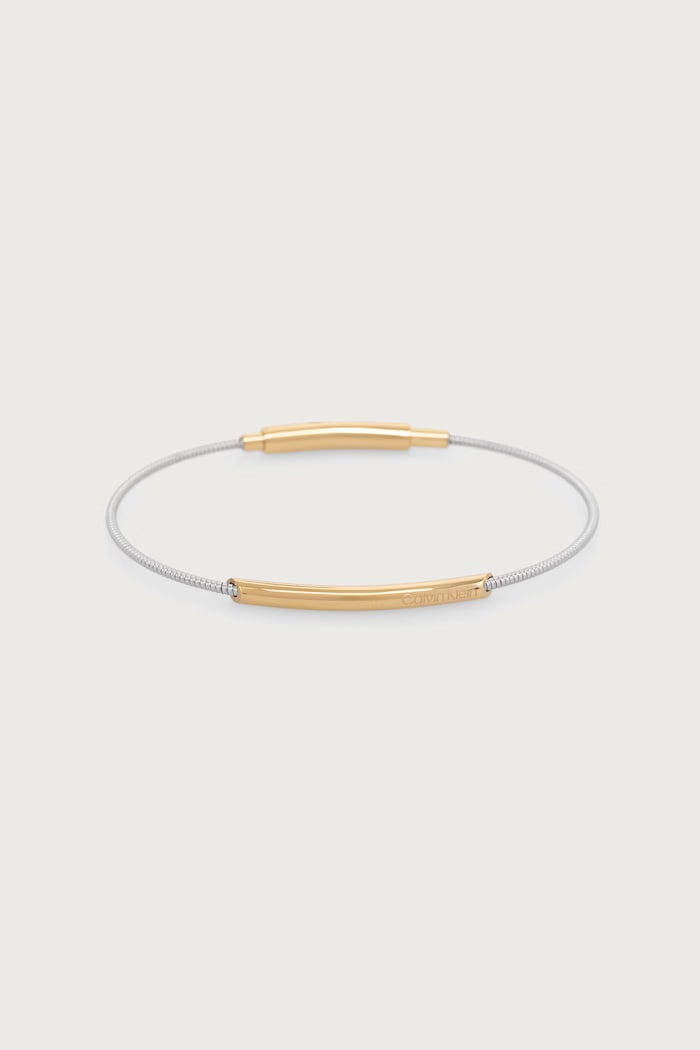 Calvin Klein Bransoletka CK Structured srebrny 35000986