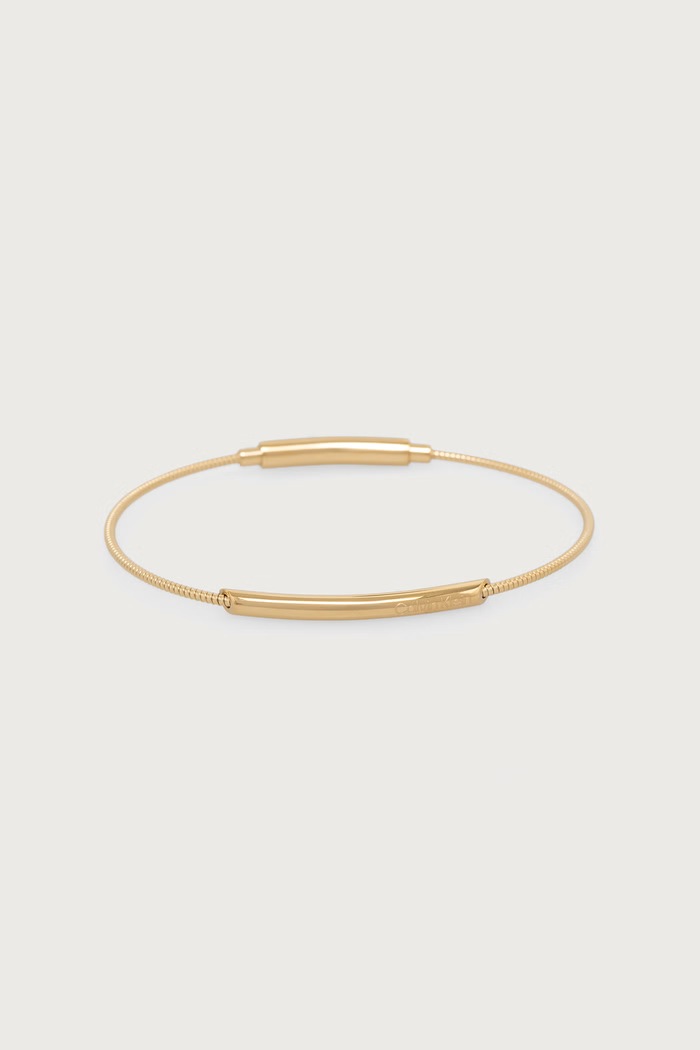 Calvin Klein Bransoletka damska CK Structured złoty 35000985