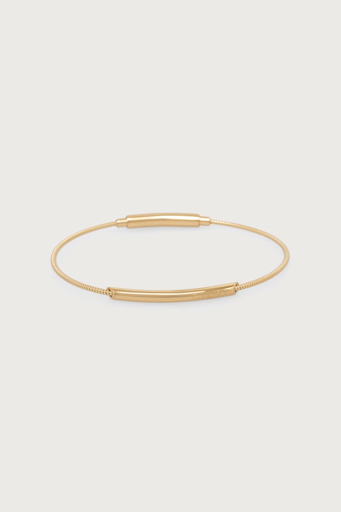 Calvin Klein Bransoletka damska CK Structured złoty 35000985