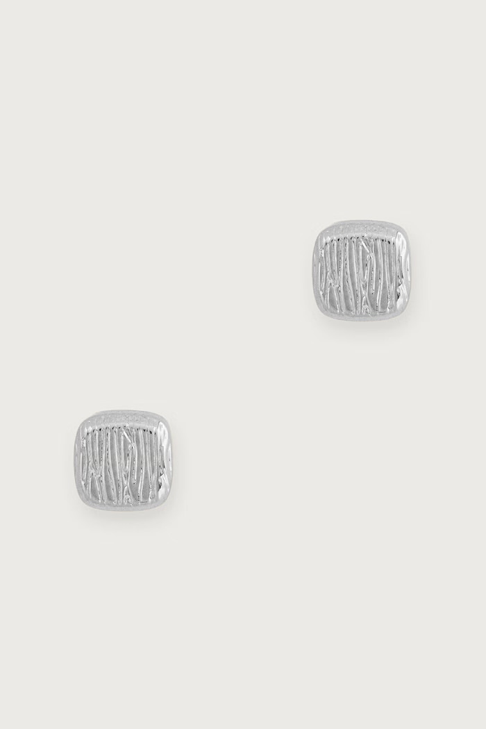 Calvin Klein Kolczyki damskie Sophisticated Texture srebrny 35001023