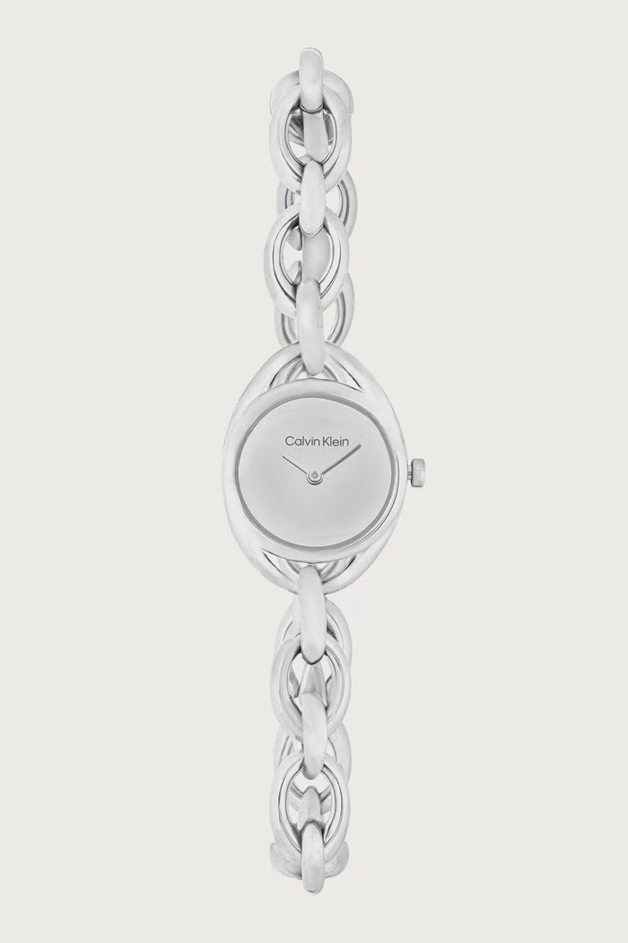 Calvin Klein Zegarek damski CK Pure Link srebrny 25100210