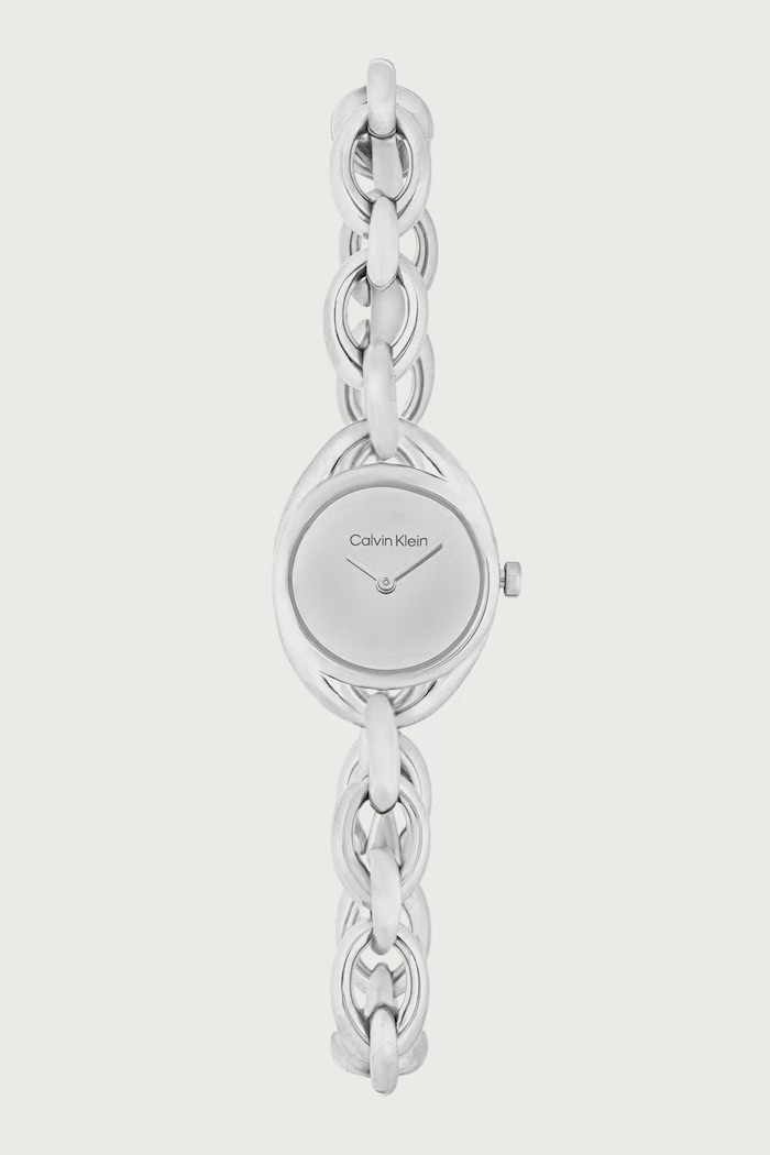Calvin Klein Zegarek damski CK Pure Link srebrny 25100210