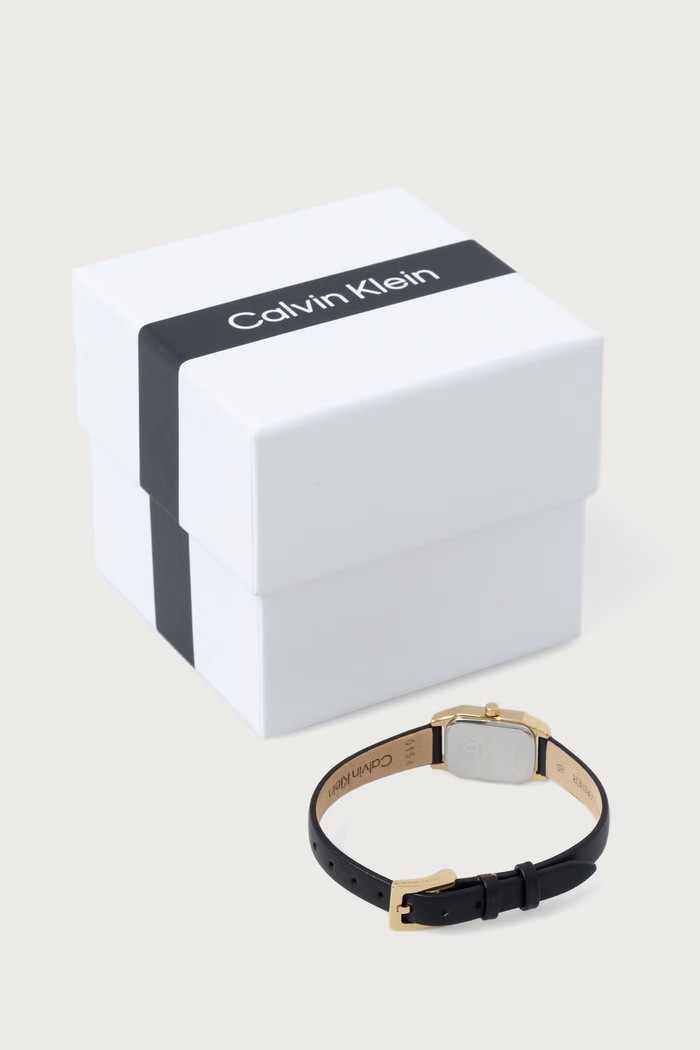 Akcesoria Calvin Klein Zegarek damski Soft Form 25100236 czarny