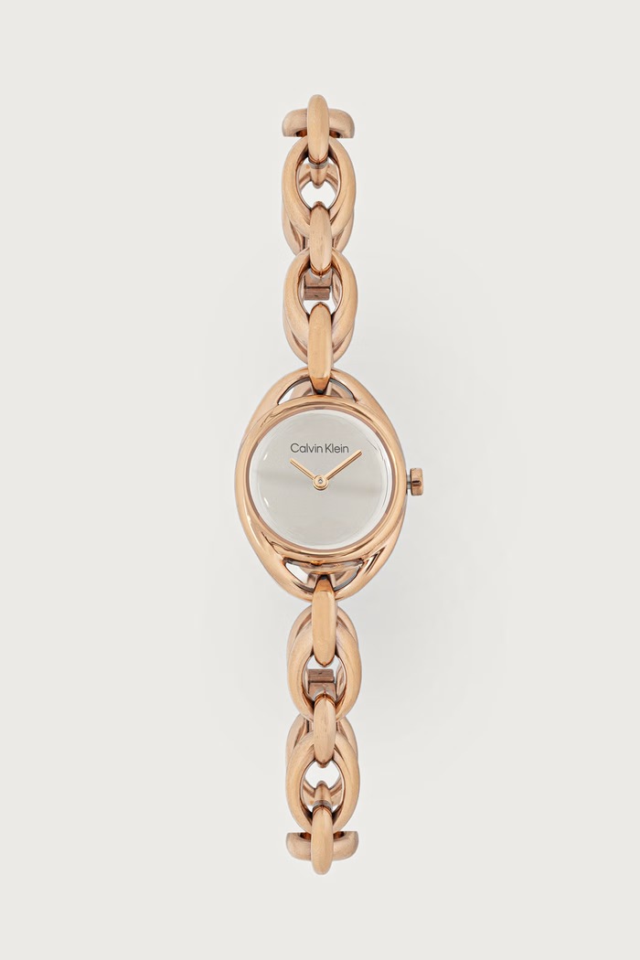 Calvin Klein Zegarek damski CK Pure Link złoty 25100212