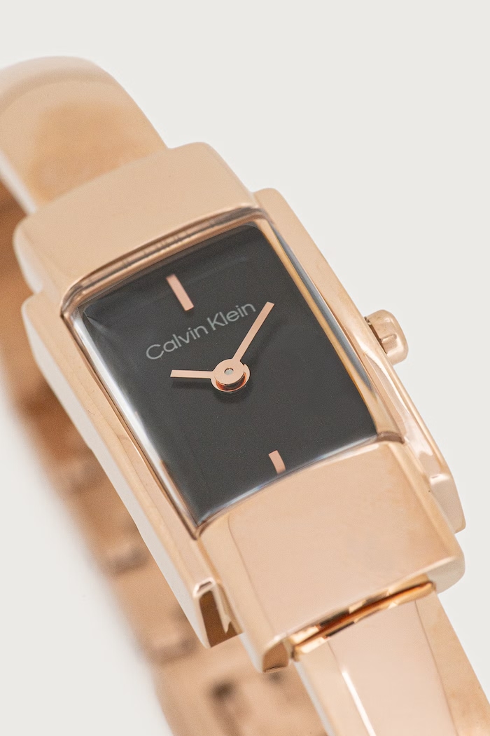Doplnky Calvin Klein Hodinky dámske Moderne 25100183 zlatá