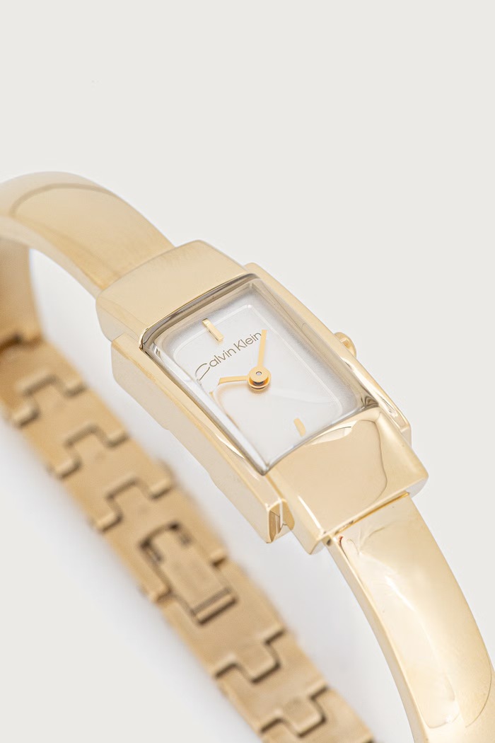 Doplnky Calvin Klein Hodinky dámske Moderne 25100184 zlatá
