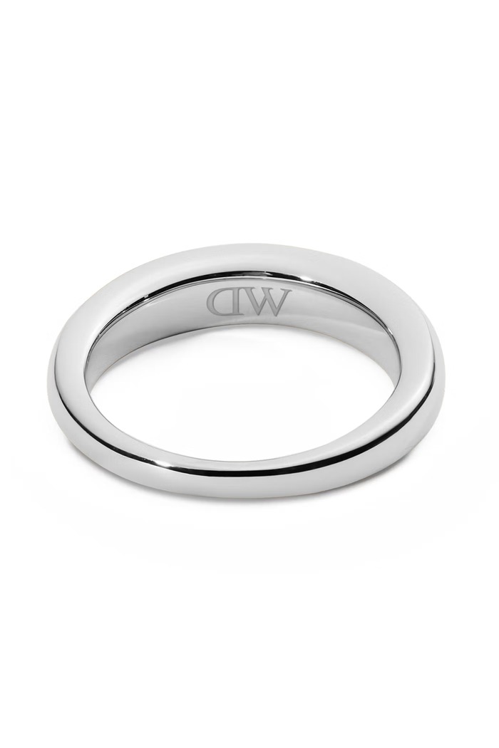 Akcesoria Daniel Wellington Pierścionek damski ze stali nierdzewnej Flow DW00402020 srebrny