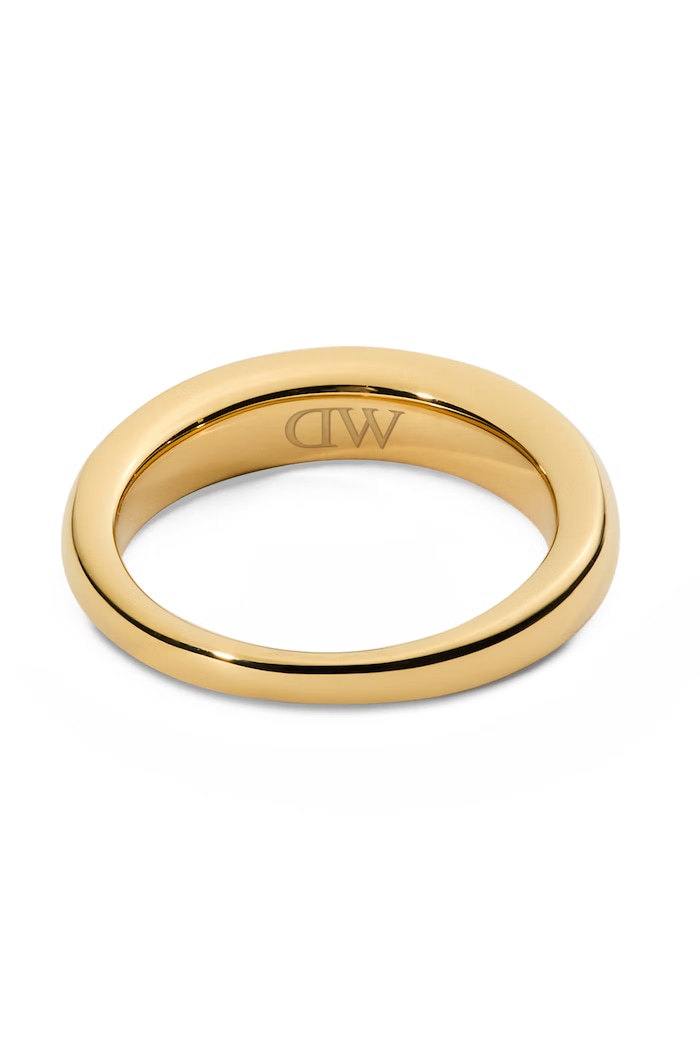 Akcesoria Daniel Wellington Pierścionek damski ze stali nierdzewnej Flow DW00402021 złoty
