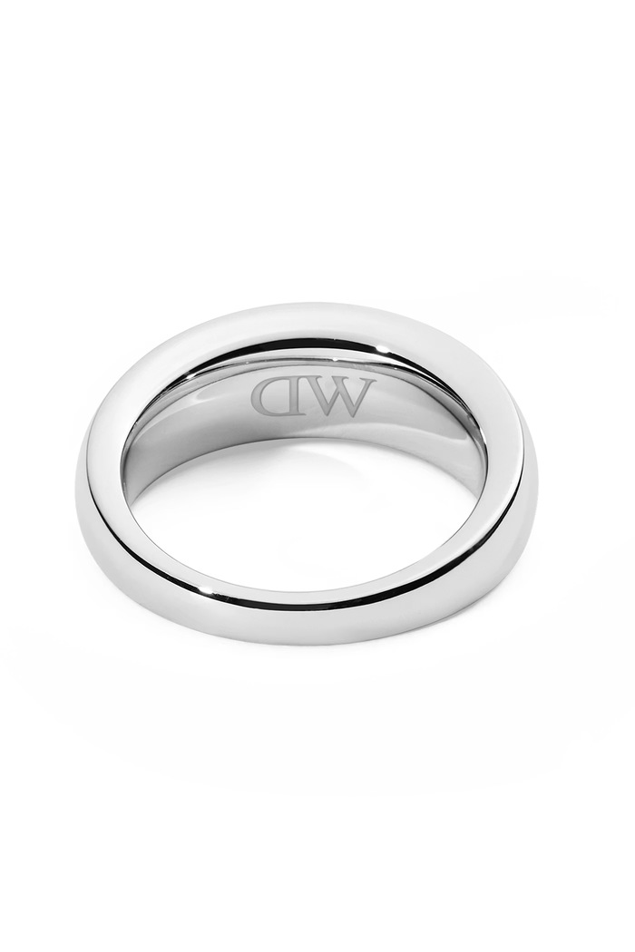 Akcesoria Daniel Wellington Pierścionek damski ze stali nierdzewnej Flow DW00402044 srebrny