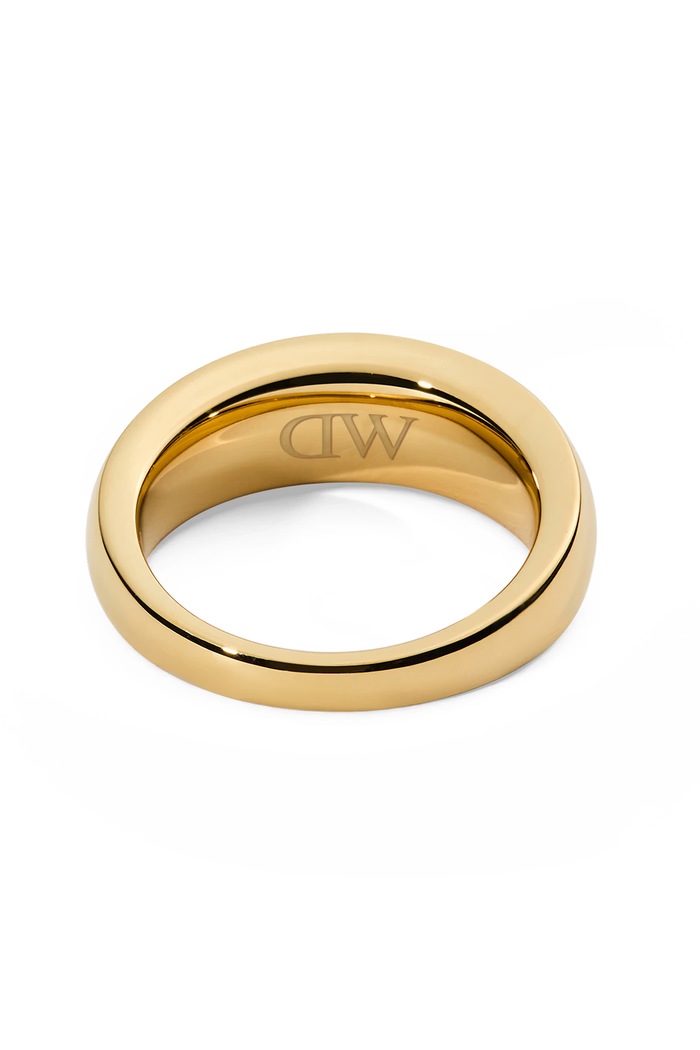 Akcesoria Daniel Wellington Pierścionek damski ze stali nierdzewnej Flow DW00402048 złoty