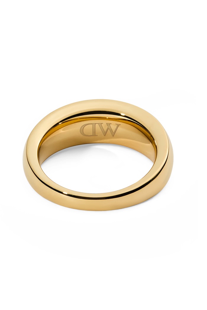 Akcesoria Daniel Wellington Pierścionek damski ze stali nierdzewnej Flow DW00402054 złoty