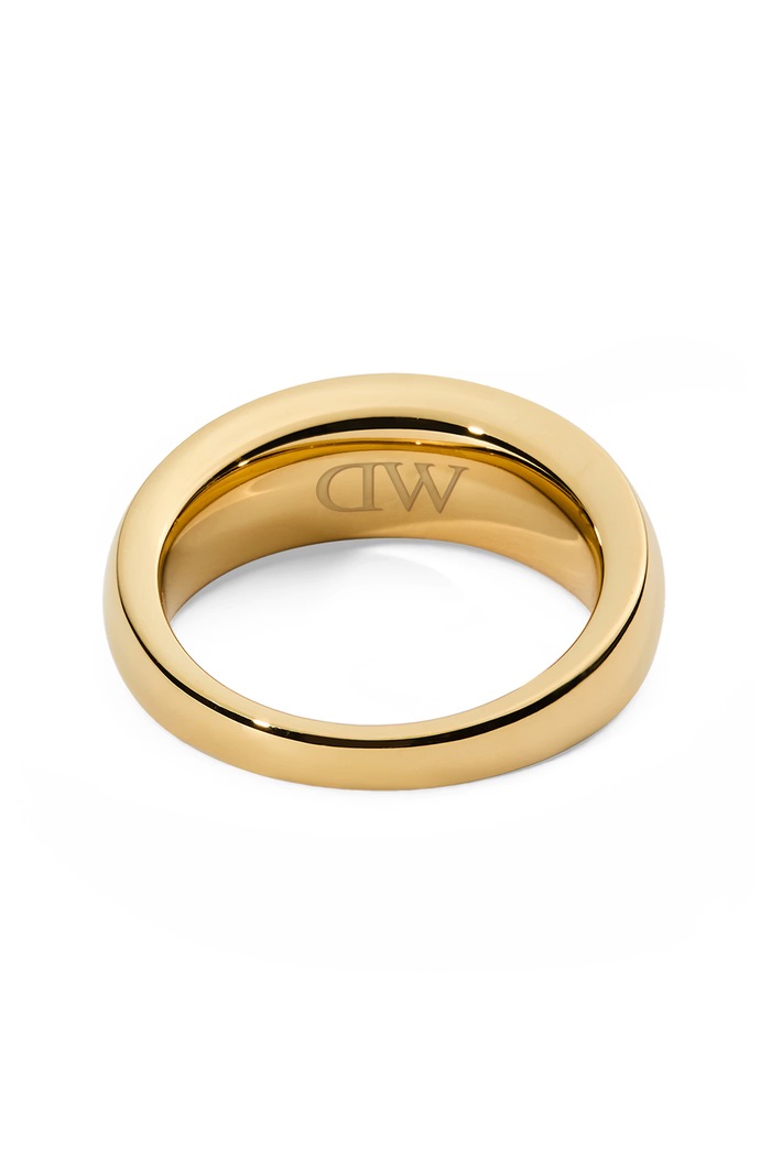 Akcesoria Daniel Wellington Pierścionek damski ze stali nierdzewnej Flow DW00402060 złoty