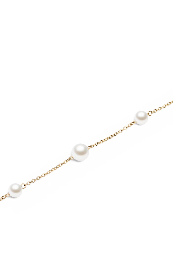 Daniel Wellington Bransoletka damska pozłacana Pearl Step DW00402107 złoty AW26