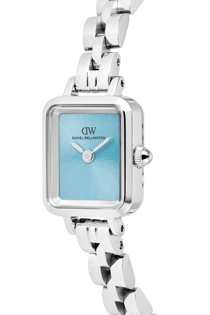 Zegarek damski Quadro Mini Daniel Wellington DW00101015 srebrny