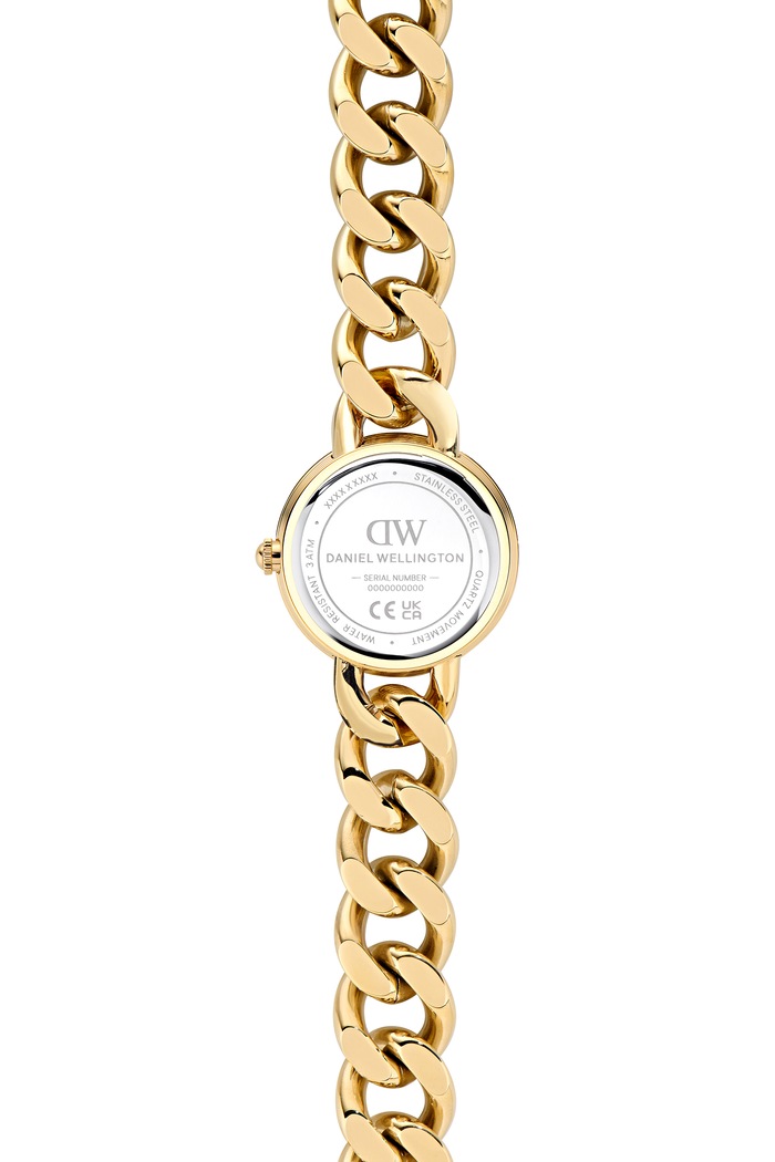 Akcesoria Daniel Wellington Zegarek damski ELLIPS DW00101008 złoty