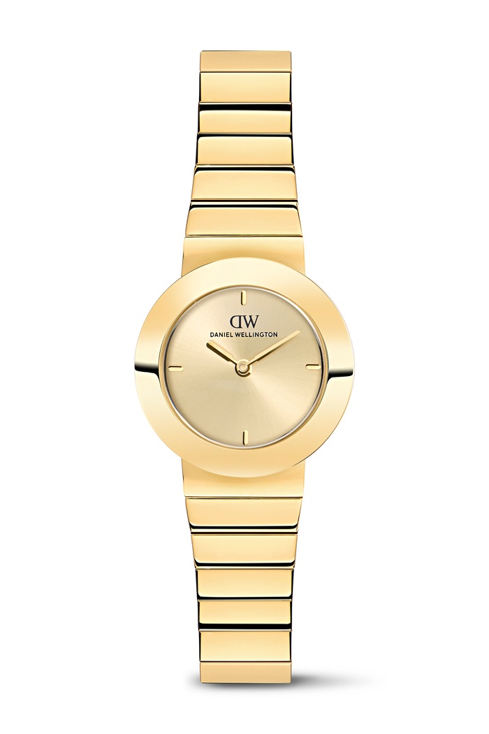 Daniel Wellington Zegarek damski STELLA 24 PIANO-LINK złoty DW00100997