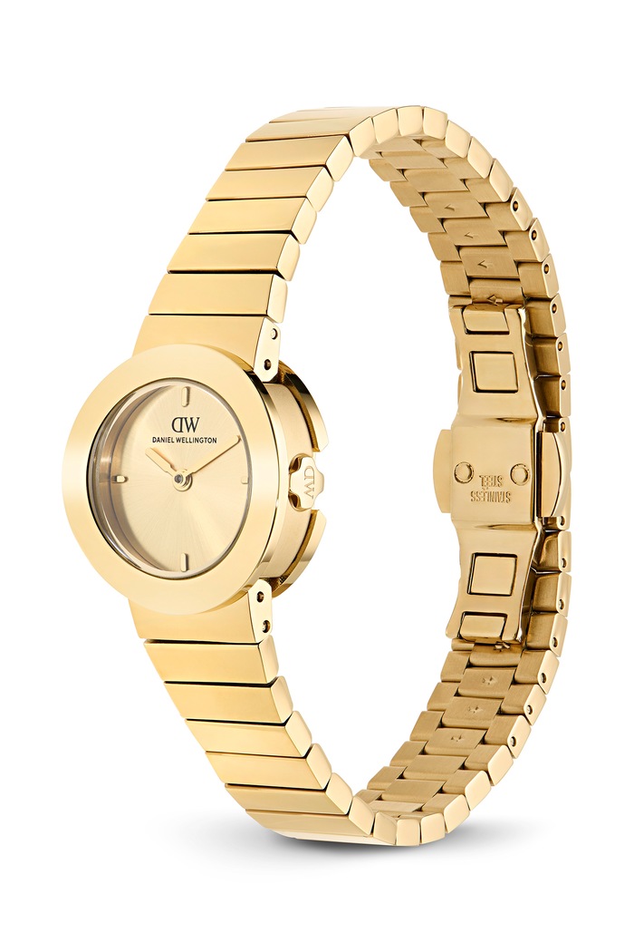 Daniel Wellington Zegarek damski STELLA 24 PIANO-LINK DW00100997 złoty AW26