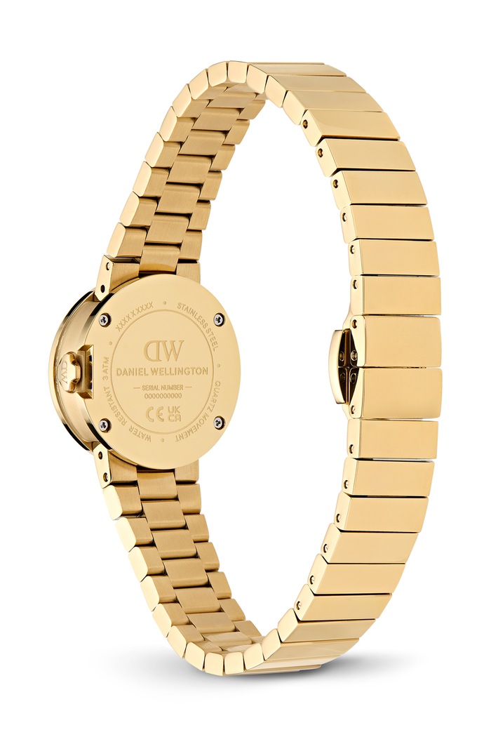 Akcesoria Daniel Wellington Zegarek damski STELLA 24 PIANO-LINK DW00100997 złoty