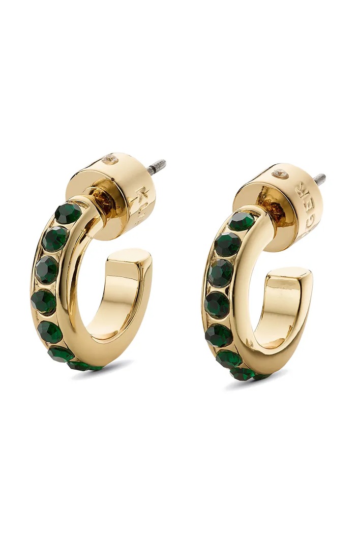 Kurt Geiger London Kolczyki damskie mosiężne złoty 6196070999