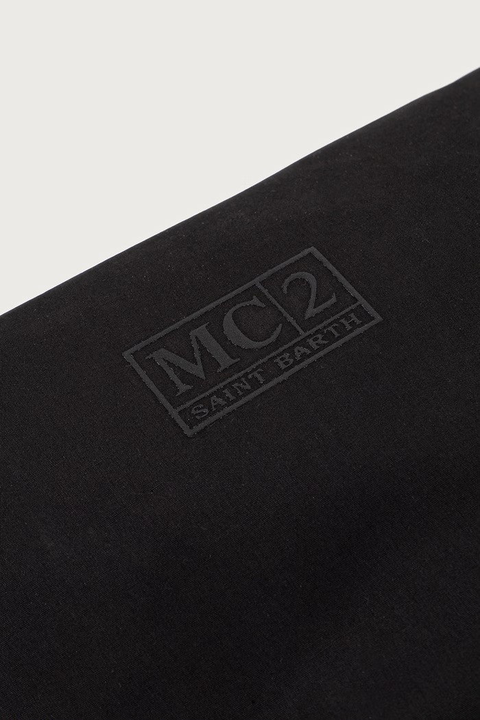 Kosmetyczka damska z bawełną MC2 Saint Barth SEPO0004 czarny
