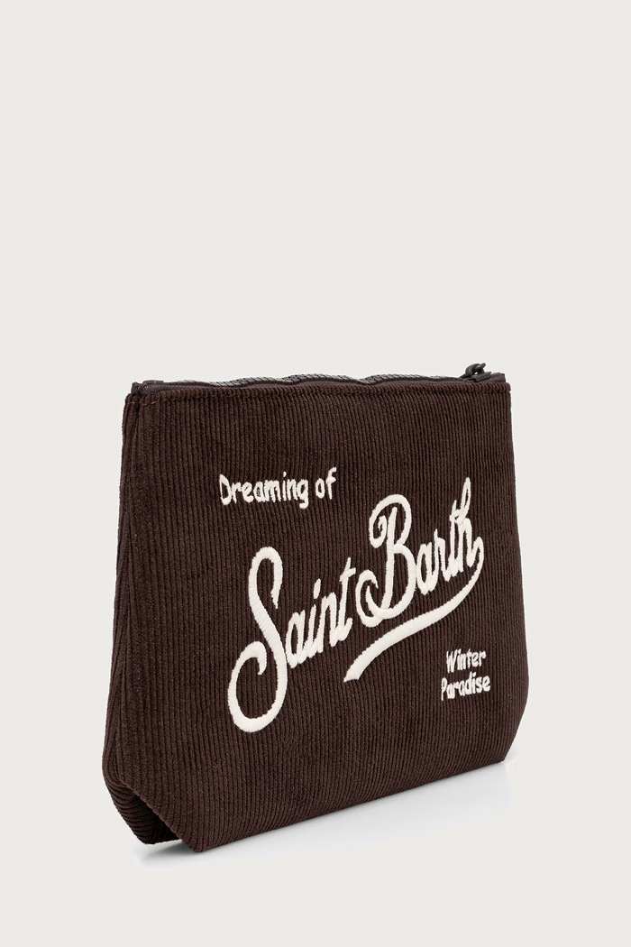 MC2 Saint Barth Kosmetyczka damska ALI0059 brązowy AW26