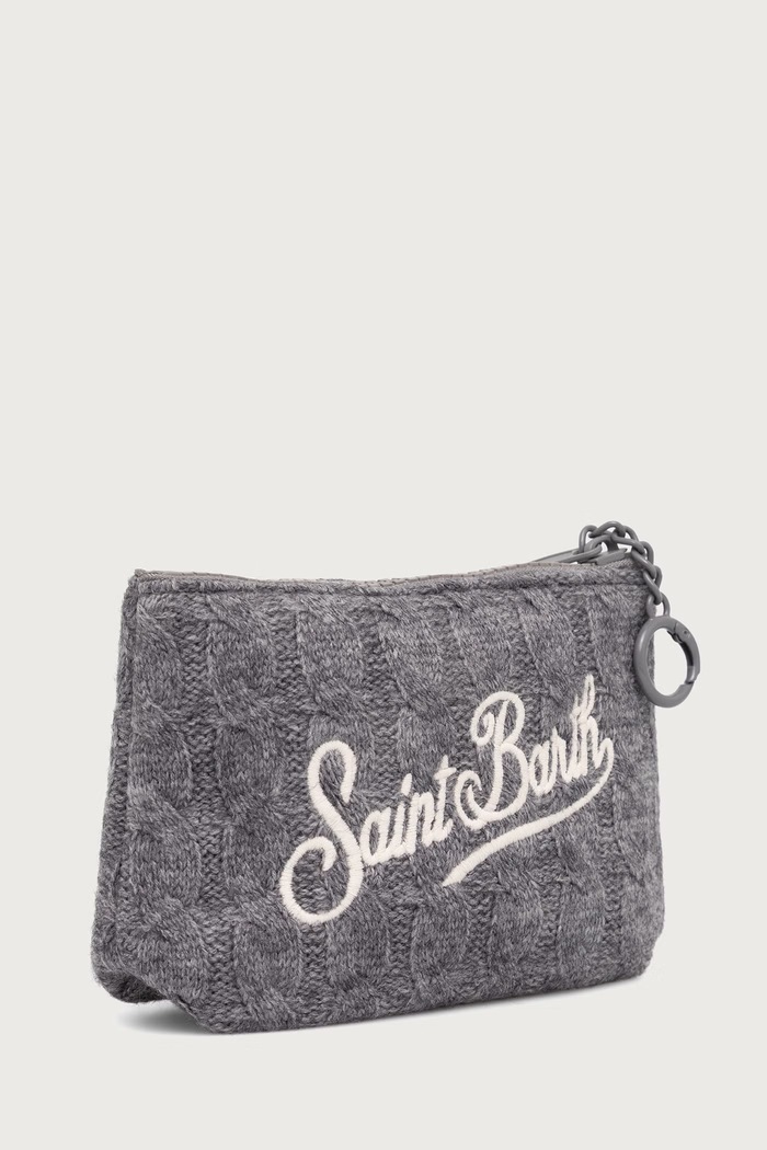 MC2 Saint Barth Kosmetyczka damska ALMI006 szary AW26