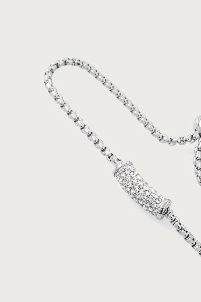 Trussardi Bransoletka damska ze stali nierdzewnej TJAXA48 srebrny AW26