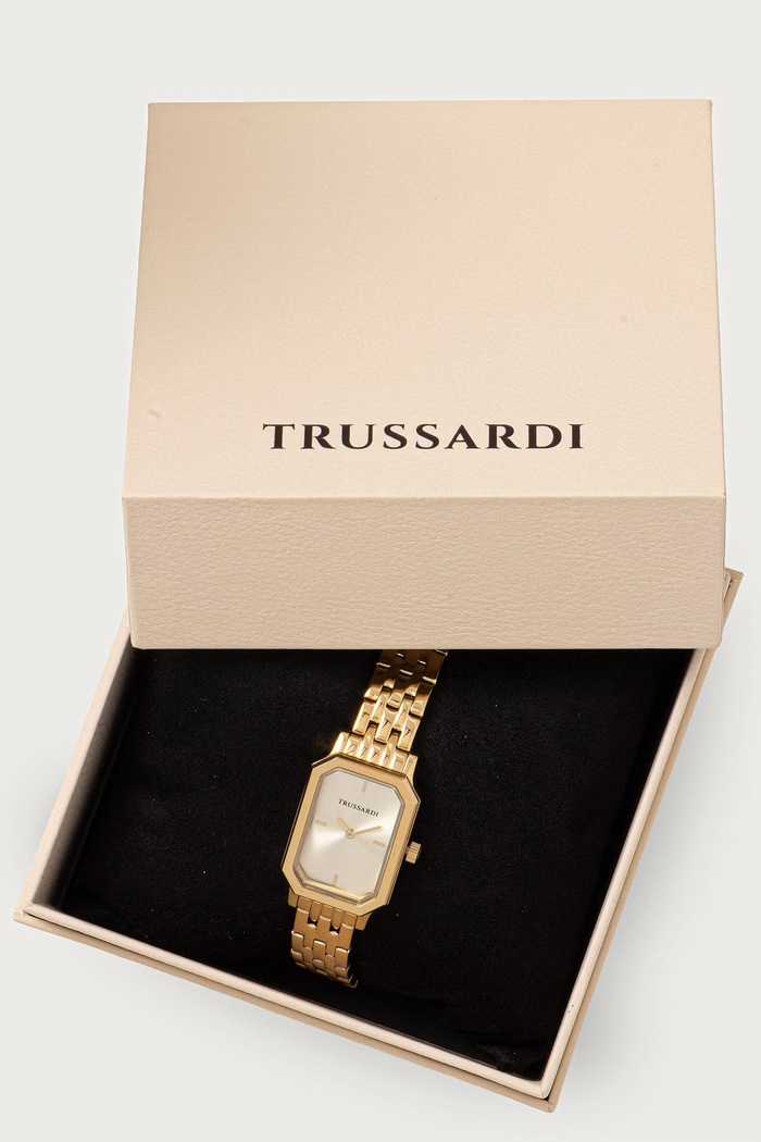 Zegarek dziecięcy damski Trussardi R2453179501 złoty