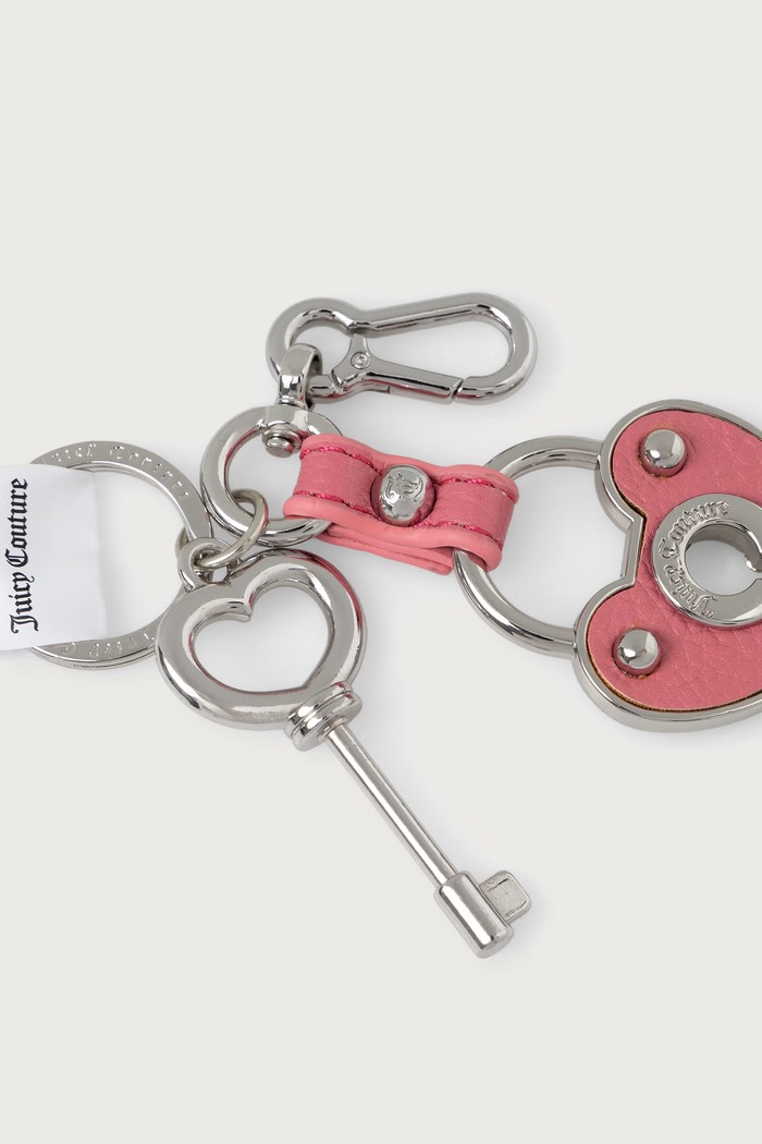 Juicy Couture Brelok damski metalowy JUICY KEY HOLE WIJ2699E4WXI srebrny AW26