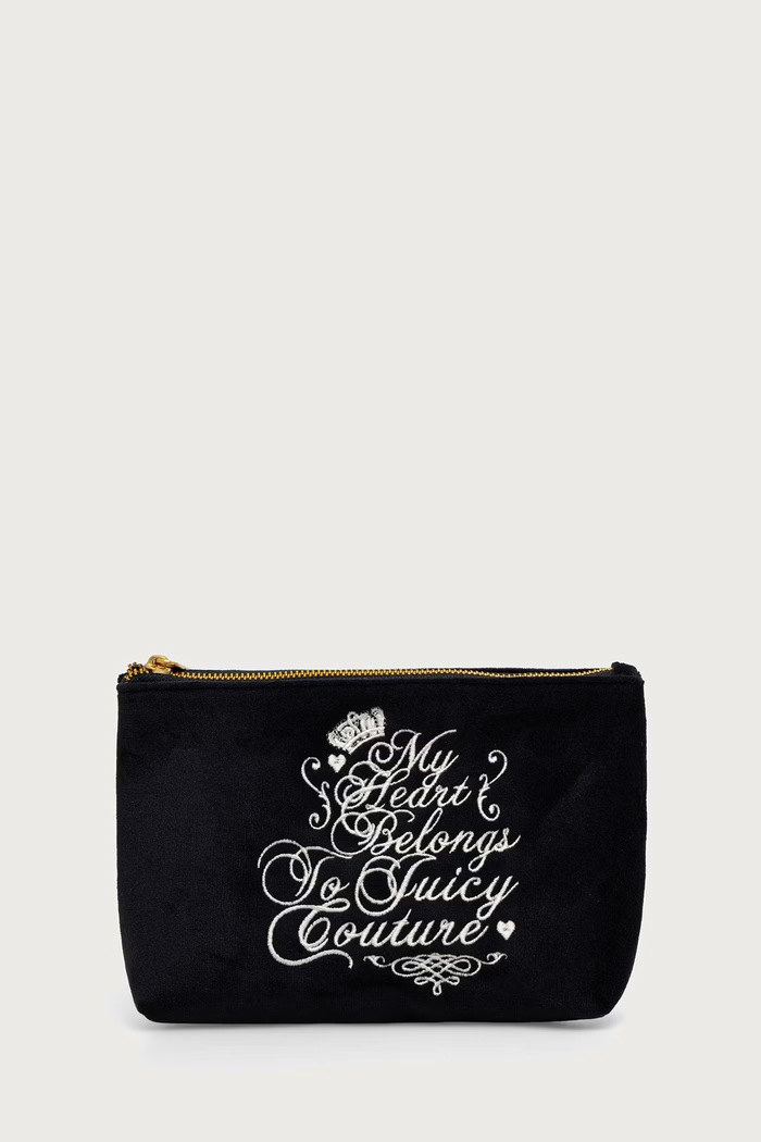 Juicy Couture Zestaw kosmetyczek damski TAYLOR BEAUTY SET BEJ2699G3WPO czarny AW26