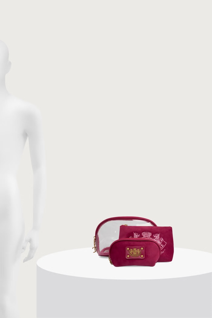 Juicy Couture Zestaw kosmetyczek damskich SHERIL BEAUTY SET BEJ2699FVWPO