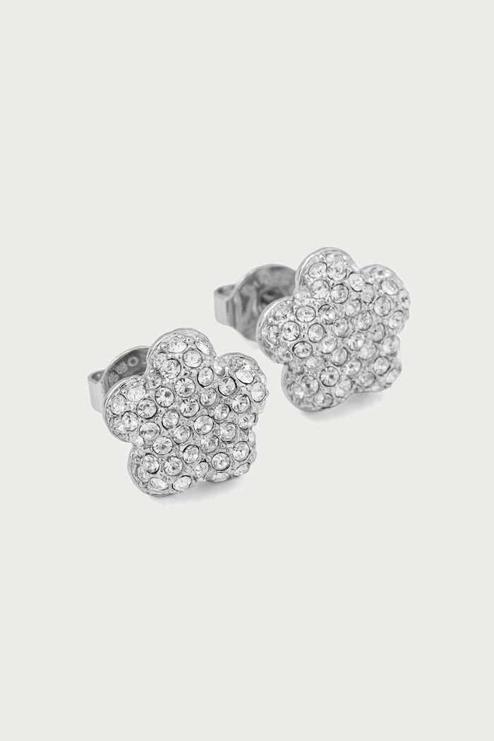 MARC JACOBS Обици дамски от месинг PAVE BALLOON DAISY 2R5JER001J25 сребърен AW26