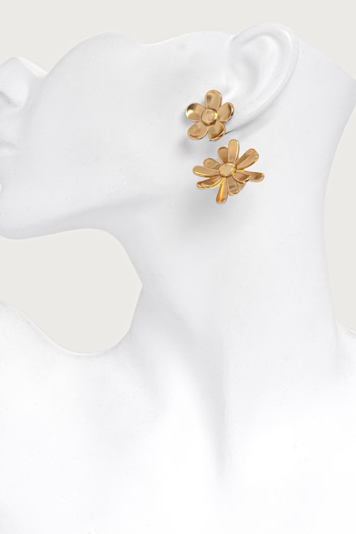 Kolczyki mosiężne DAISY WILD MARC JACOBS złoty 2P6JER001J49