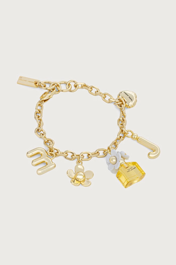 MARC JACOBS Bransoletka damska pozłacana MINI ICON złoty 2P4JBR001J36