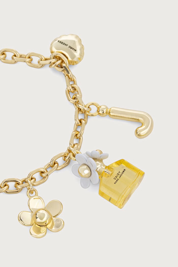 MARC JACOBS Bransoletka damska pozłacana MINI ICON 2P4JBR001J36 złoty AW26