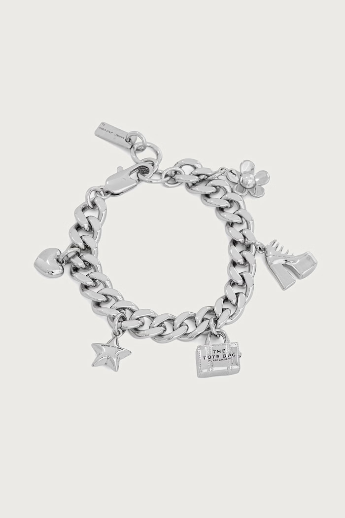 MARC JACOBS Гривна дамска посребрена MINI ICON сребърен 2F3JBR001J60