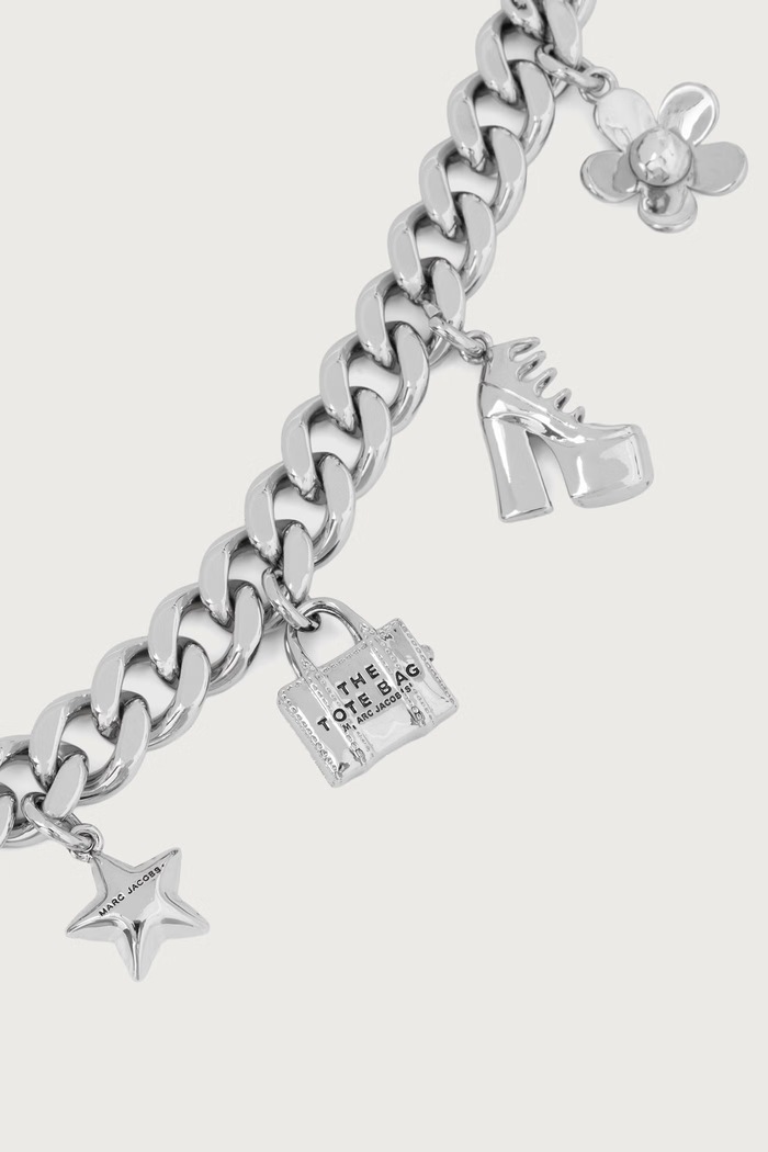 MARC JACOBS Гривна дамска посребрена MINI ICON 2F3JBR001J60 сребърен AW26
