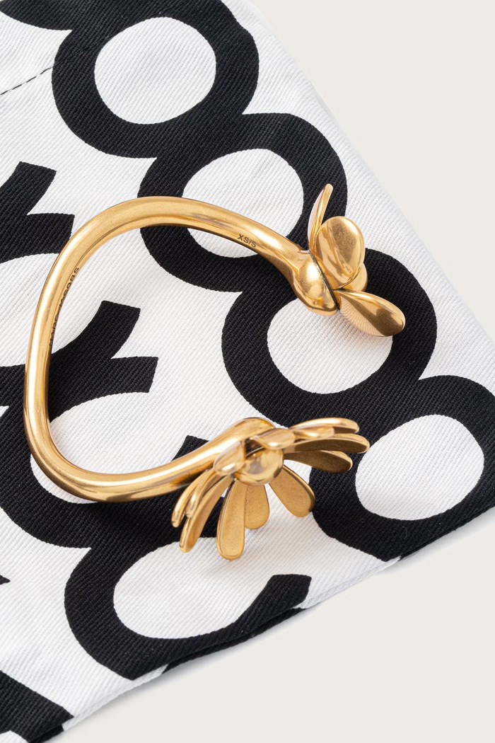 Гривна дамска месингова DAISY WILD MARC JACOBS злато 2P6JBR001J50