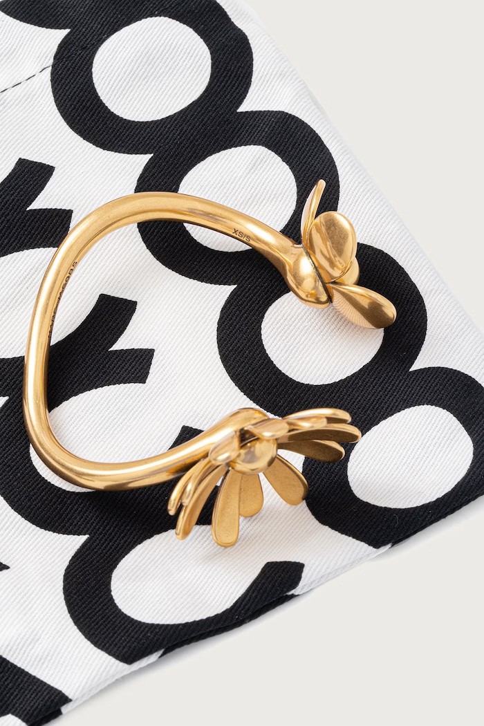 Гривна дамска месингова DAISY WILD MARC JACOBS злато 2P6JBR001J50