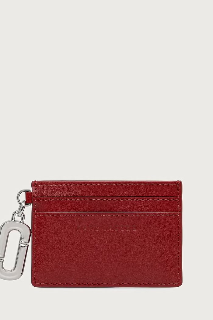MARC JACOBS Custodia per le carte da donna in pelle CARD CASE rosso 2P6SMP016S01