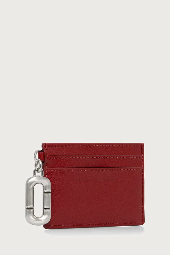 MARC JACOBS Custodia per le carte da donna in pelle CARD CASE 2P6SMP016S01 rosso AW26