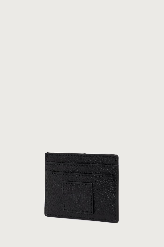 MARC JACOBS Θήκη για κάρτες γυναικεία δερμάτινη THE CARD CASE 2P4SMP045S02 μαύρο AW26