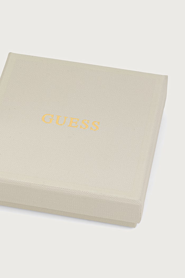 Komplet kolczyków damskich ze stali nierdzewnej CRYSTAL LOVE 3-pack Guess JUBS06.058JW złoty