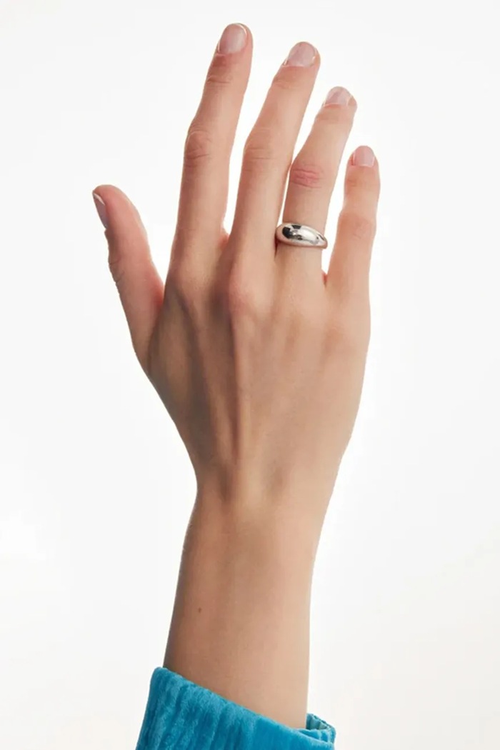 Doplnky BERRIES dámske strieborné Viva Silver Mini Ring PE136FS strieborná