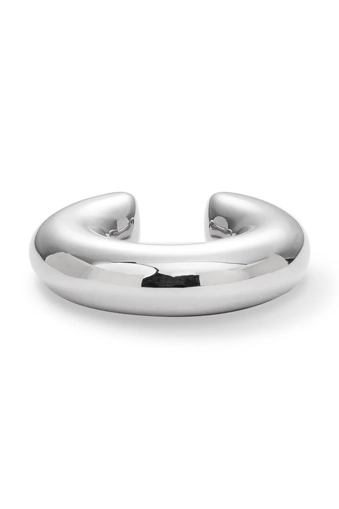 BERRIES uhan za uhelj ženski srebrni Basic Silver Ear Cuff NEP030S srebrna AW26